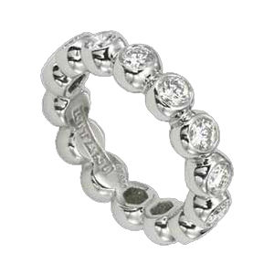 Bezel Set Ritani Diamond Eternity Band